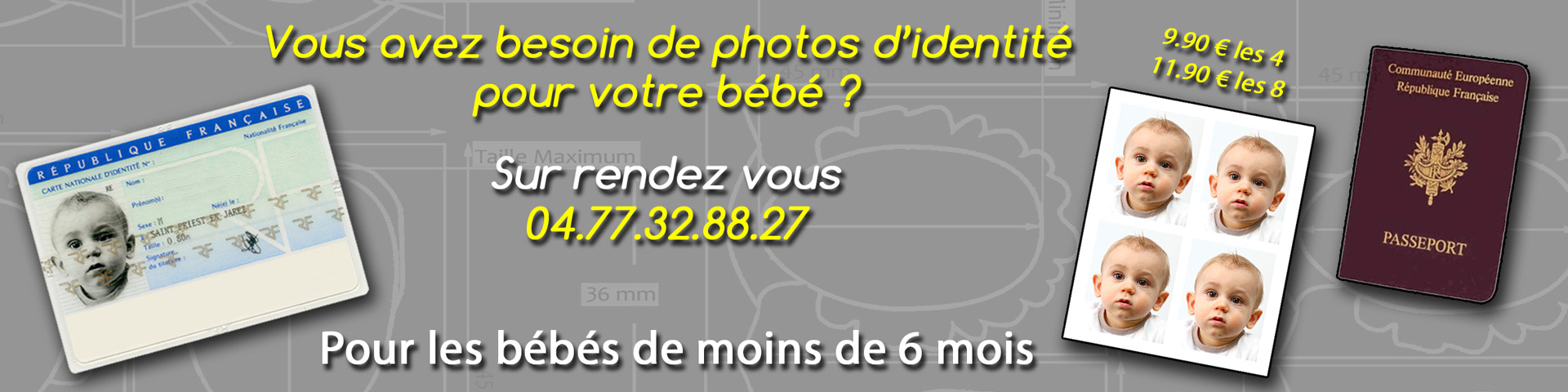 Bannière identité bébé site