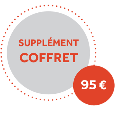 Badge tarif supplément coffret